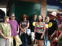 helena norberg hodge speaks at lulus cafe  mullumbimby about global monopolies